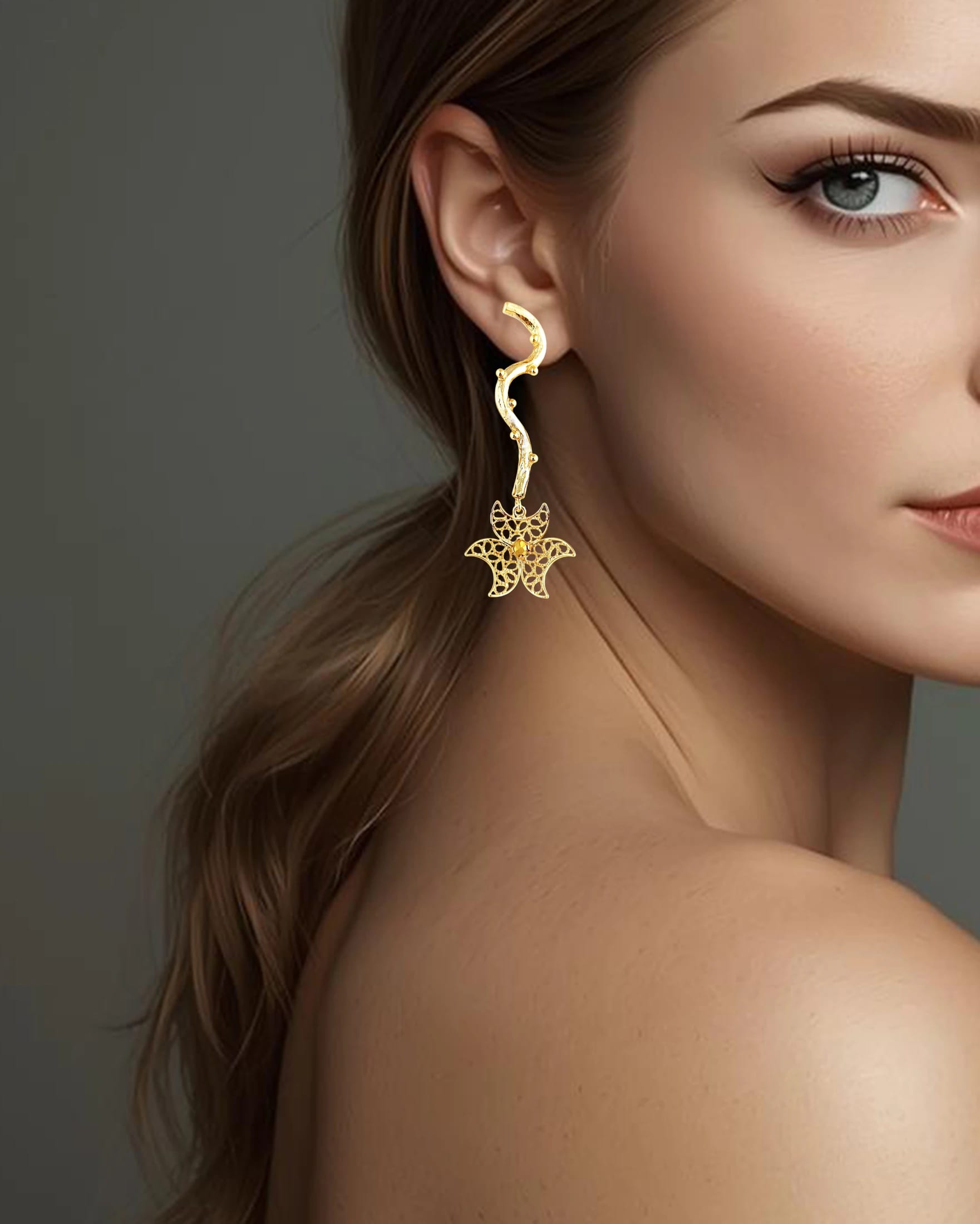Aretes filigrana Cecilia - imagen 2