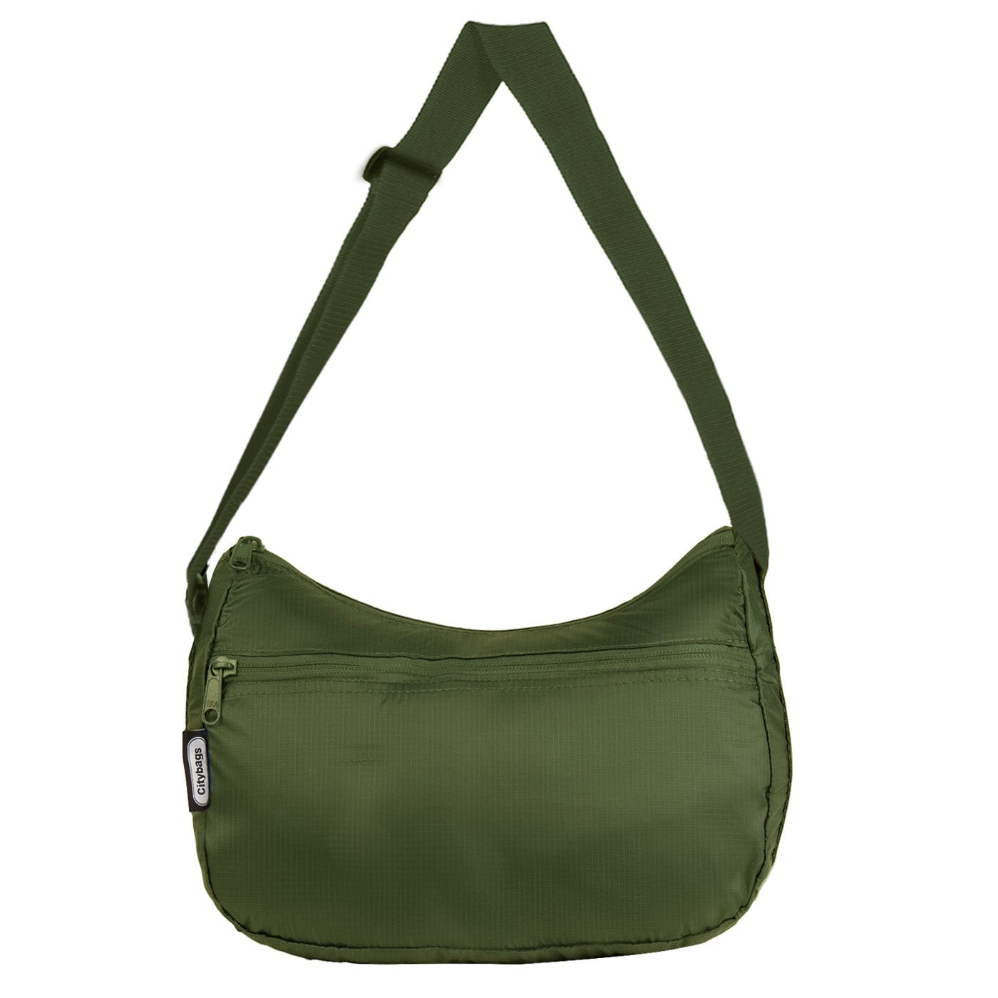 Bolso City Manos Libres Plegable Verde Militar - imagen 1
