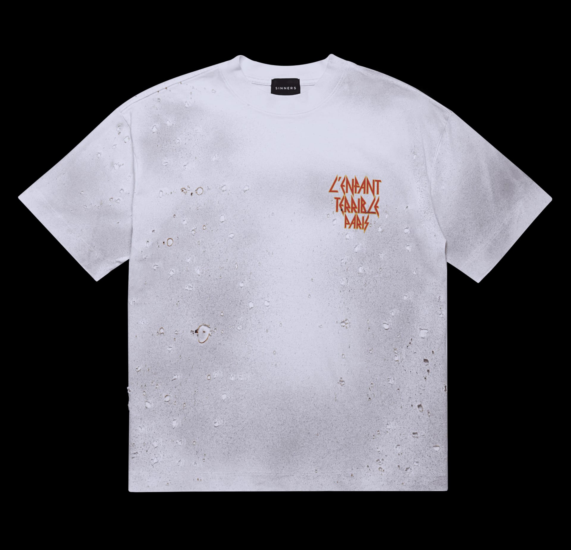 DEF SINNERS SHOTGUN WHITE T-SHIRT - imagen 1