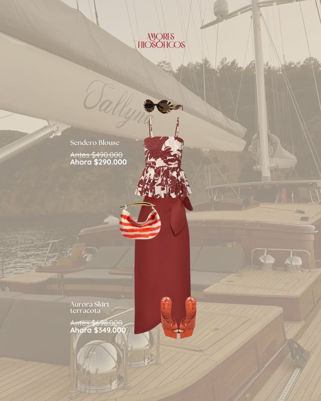 AURORA SKIRT DENIM - imagen 3