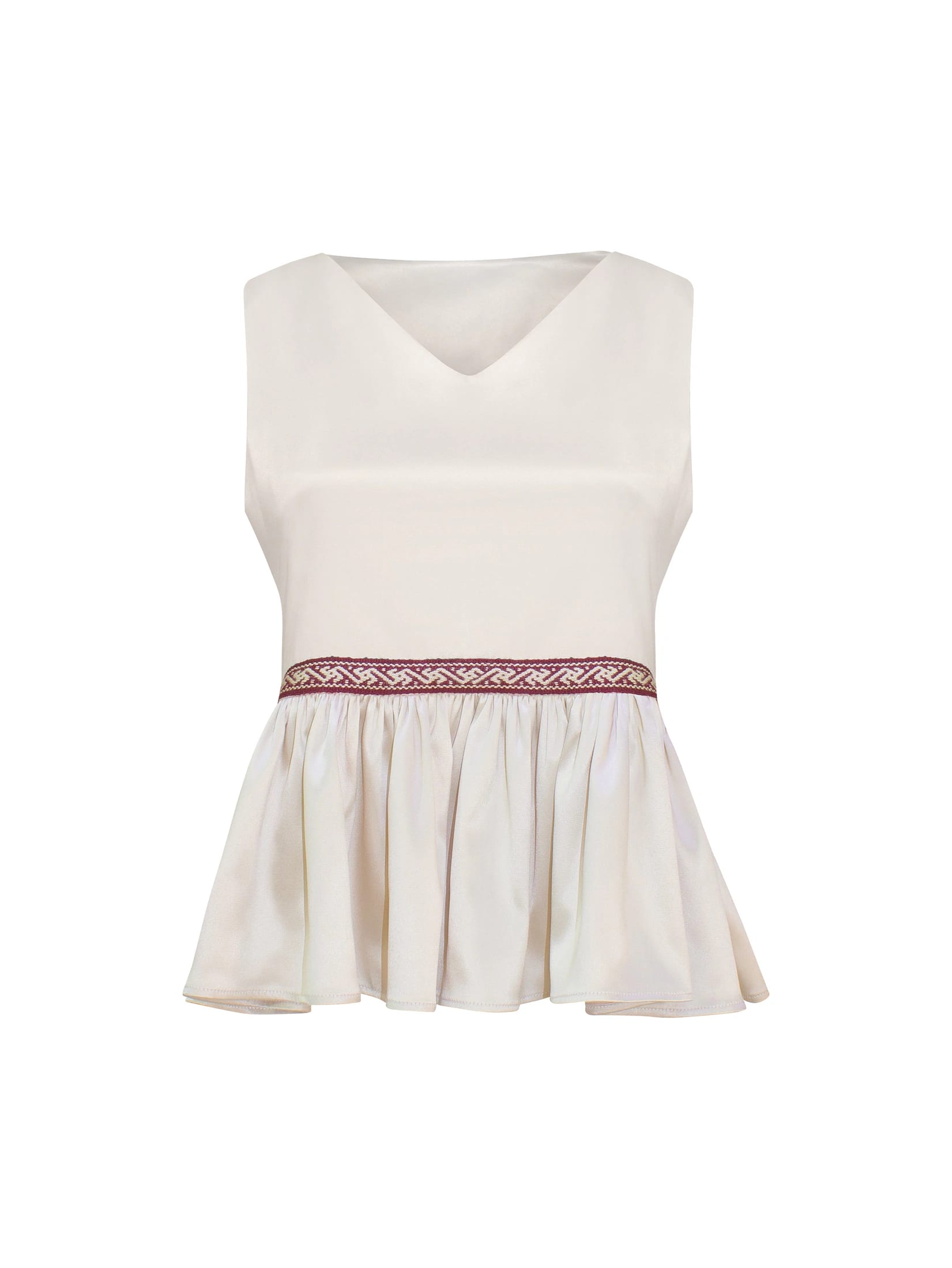 Top de Satin Espalda Sagrada - imagen 4