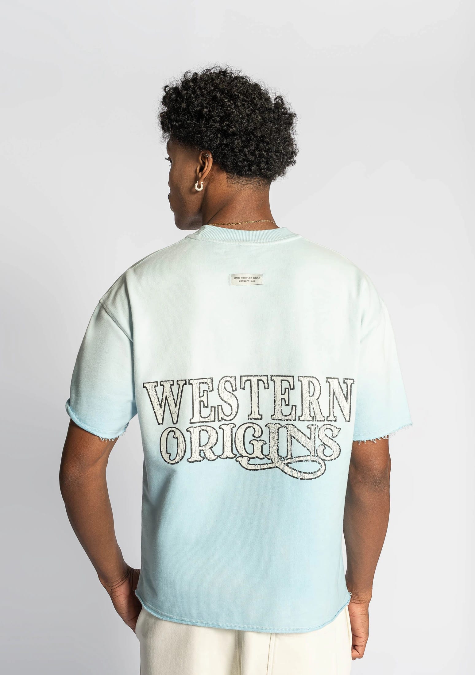 Before The West blue t-shirt - imagen 3