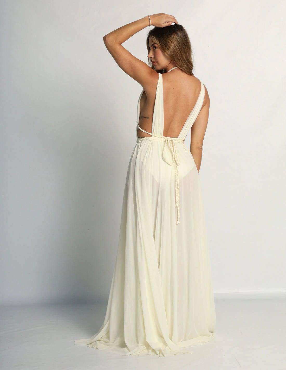 Vestido Diosa Marfil - imagen 3