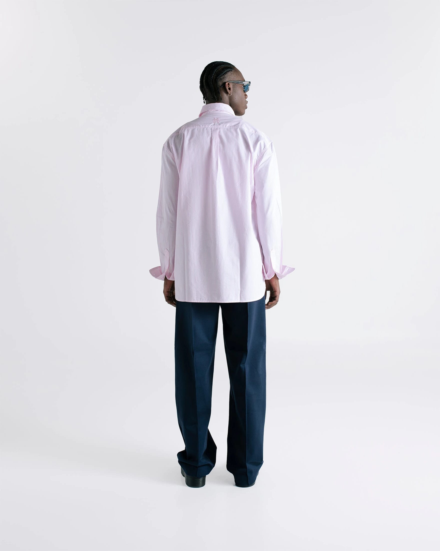 Pinstripe Shirt - Baby Pink - imagen 4