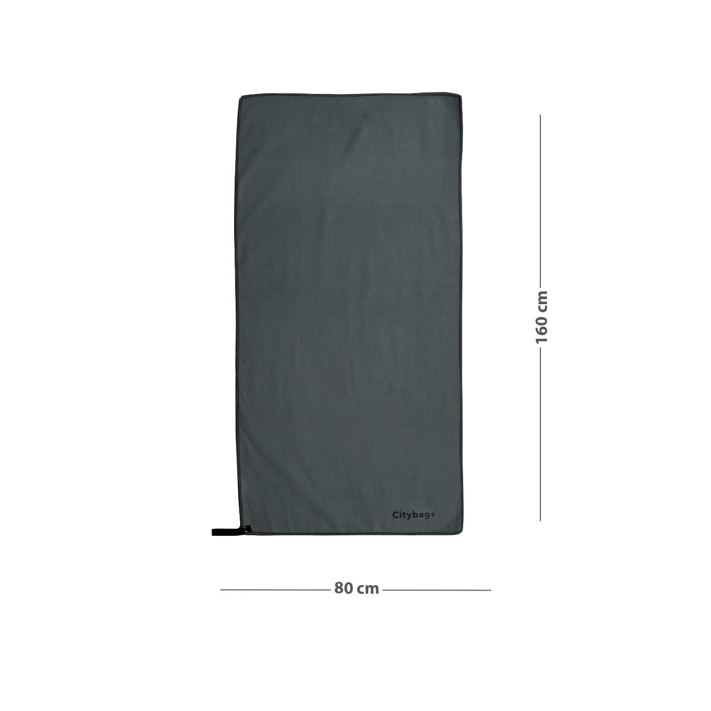 Toalla en microfibra para viajar 80cm x 160cm - imagen 3