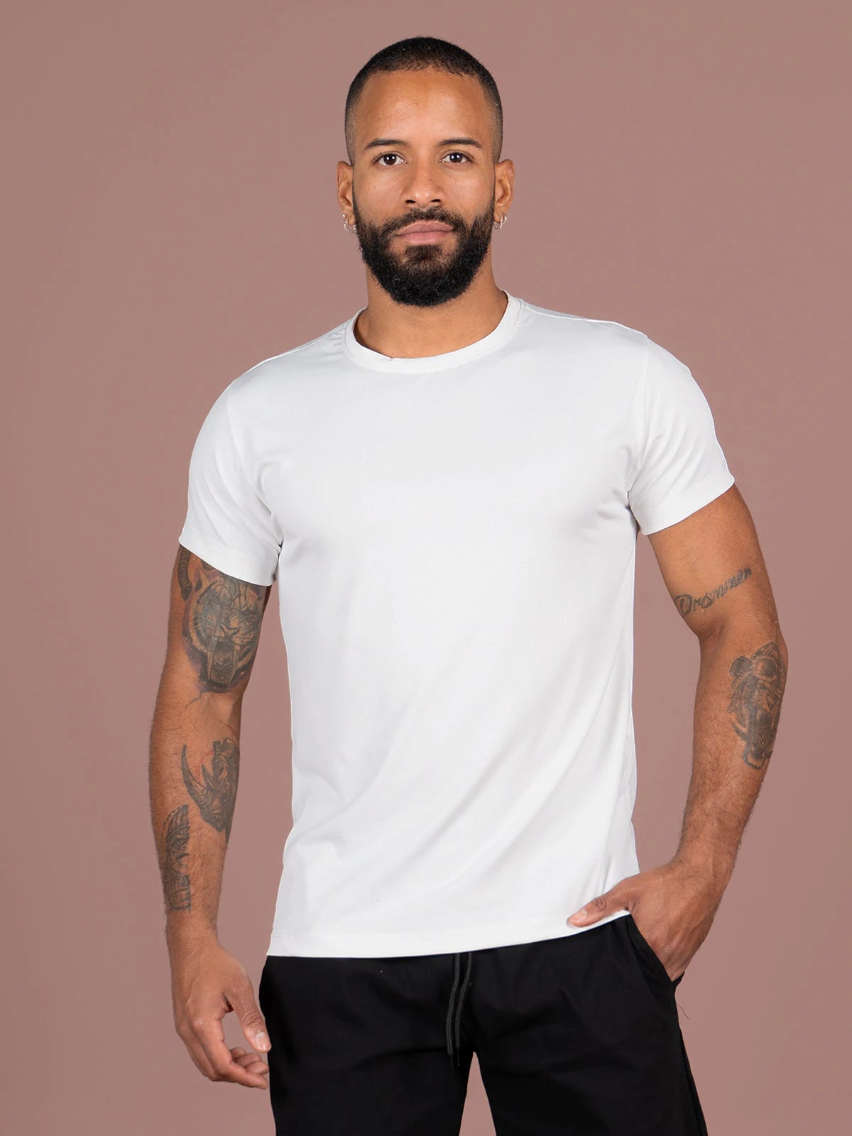 Camiseta basica hombre ibiza ivory - imagen 1