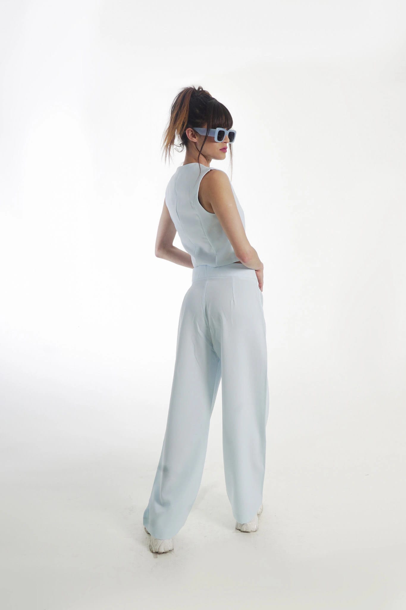 -Pantalon Daniela azul cielo - imagen 2