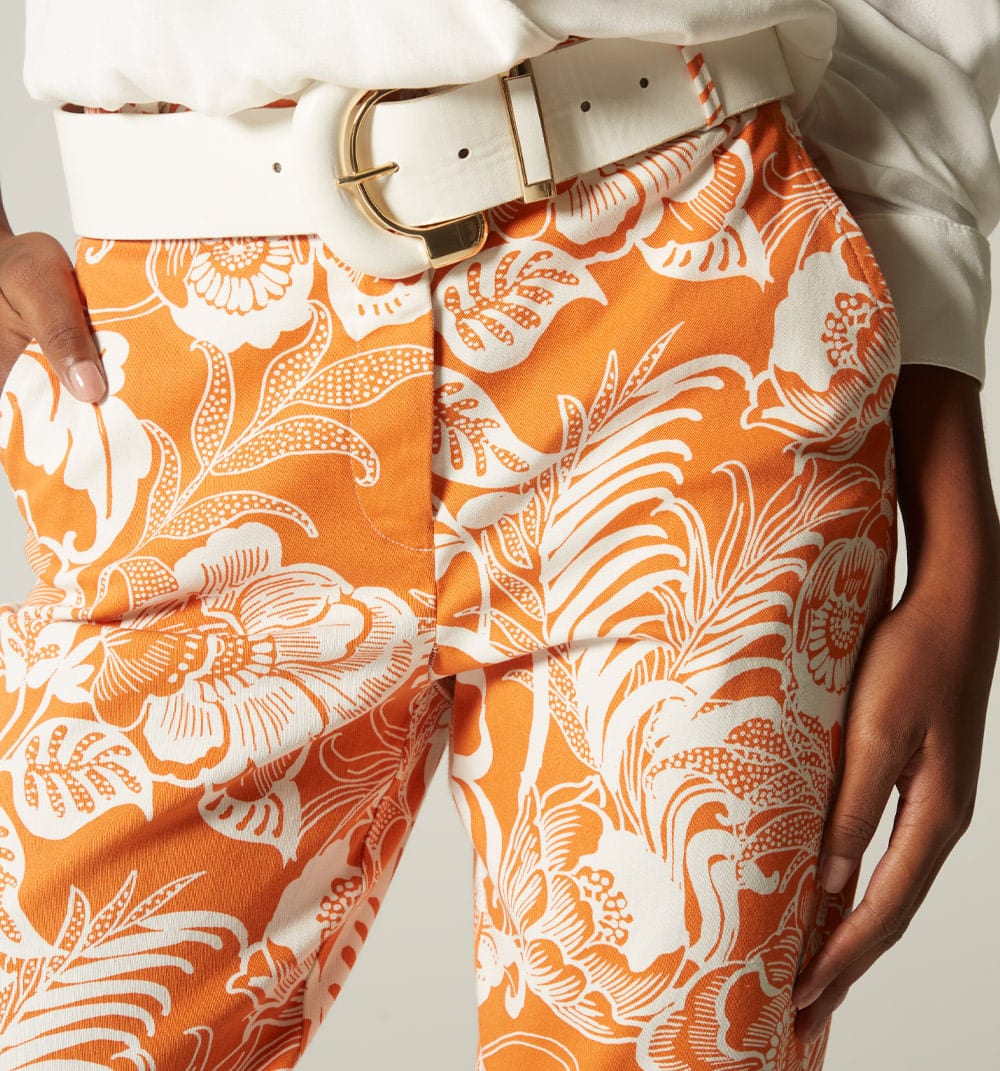 Pantalon chino con correa - imagen 3