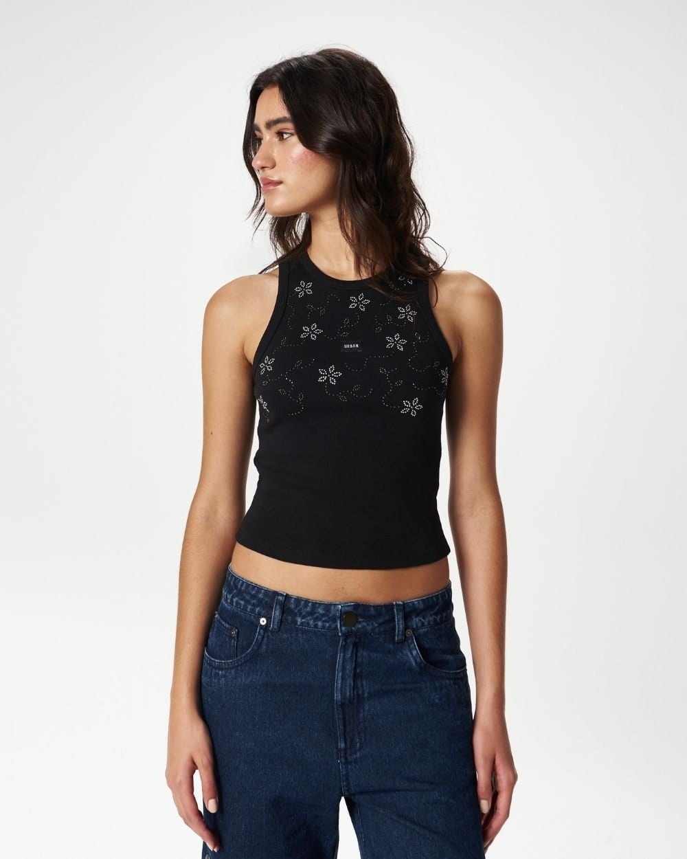 LOVER TANK TOP BLACK - imagen 8