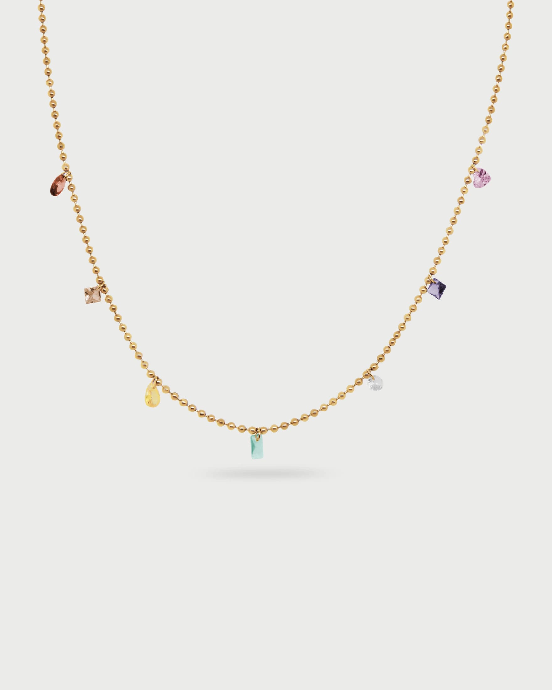 Collar Cristales Multicolor - imagen 3
