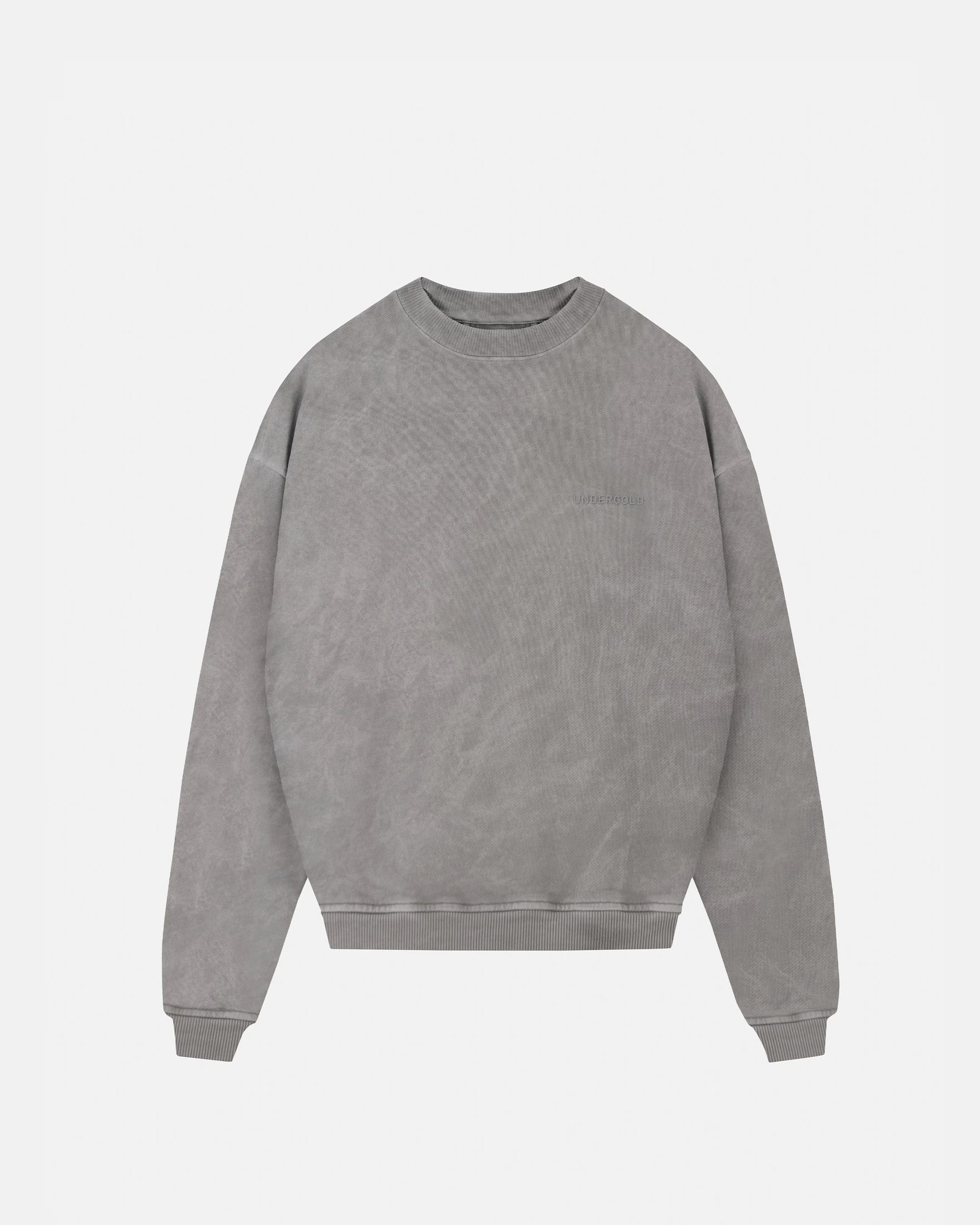 Line Logo Crewneck Washed Gray - imagen 3