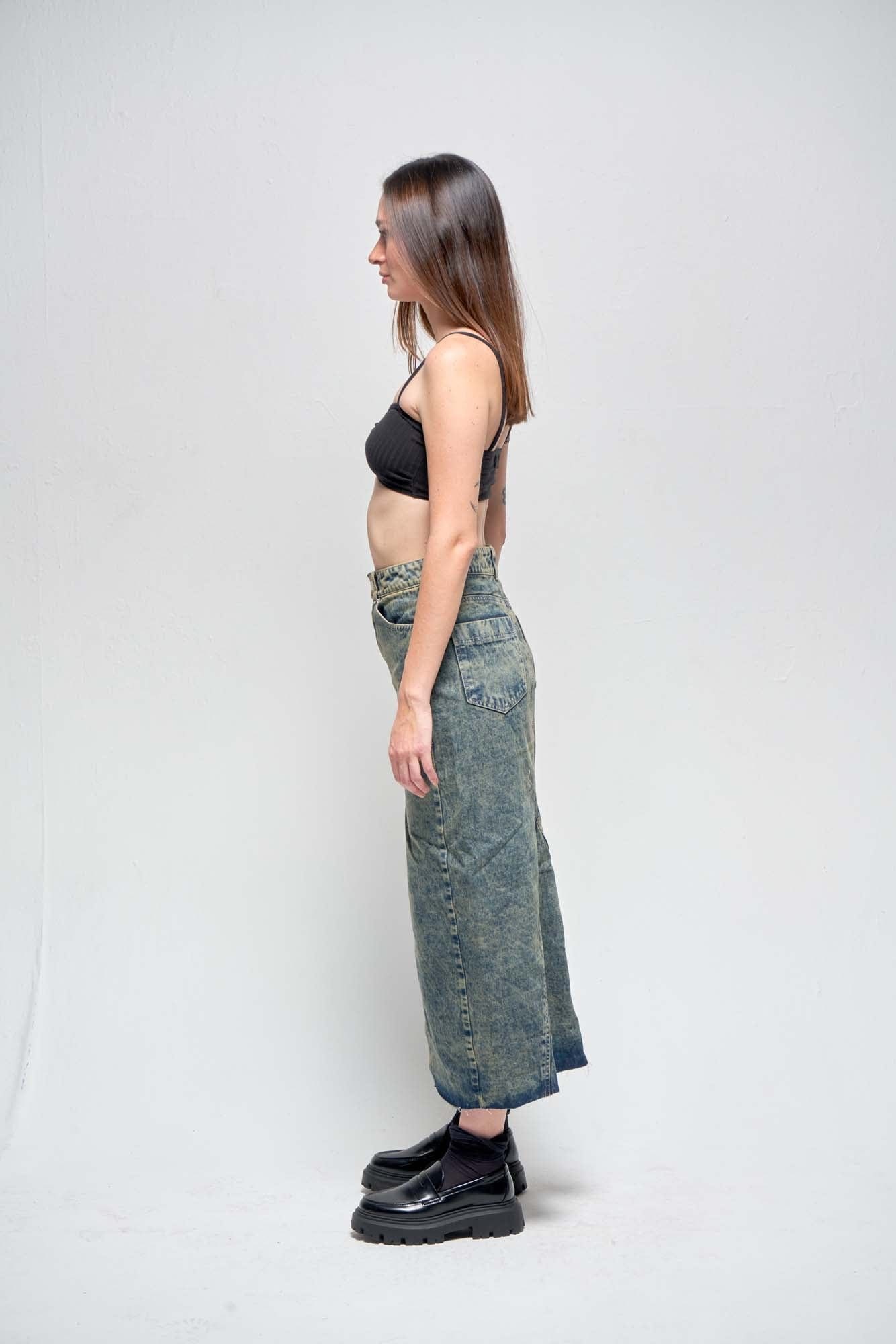 LAYLA DENIM SKIRT - imagen 8