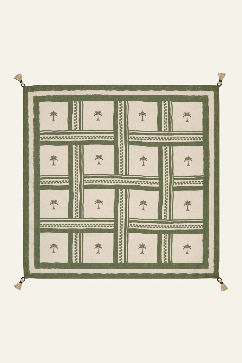West Woven Waves Cloth Napkin Set of 4 - imagen 1