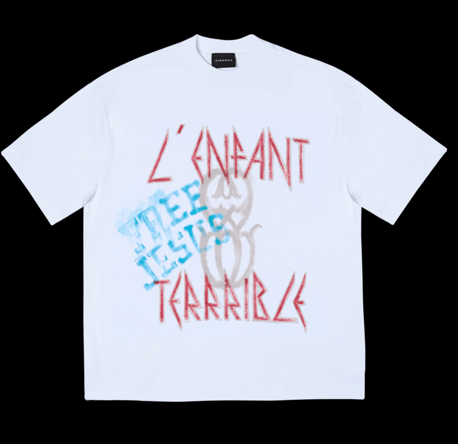 L'ENFANT MONOGRAM WHITE T-SHIRT - imagen 1