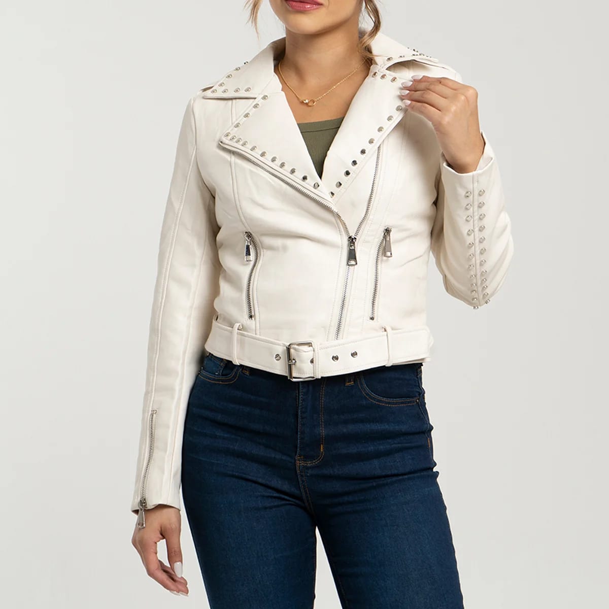 Chaqueta Sintetica Biker Millie - imagen 3