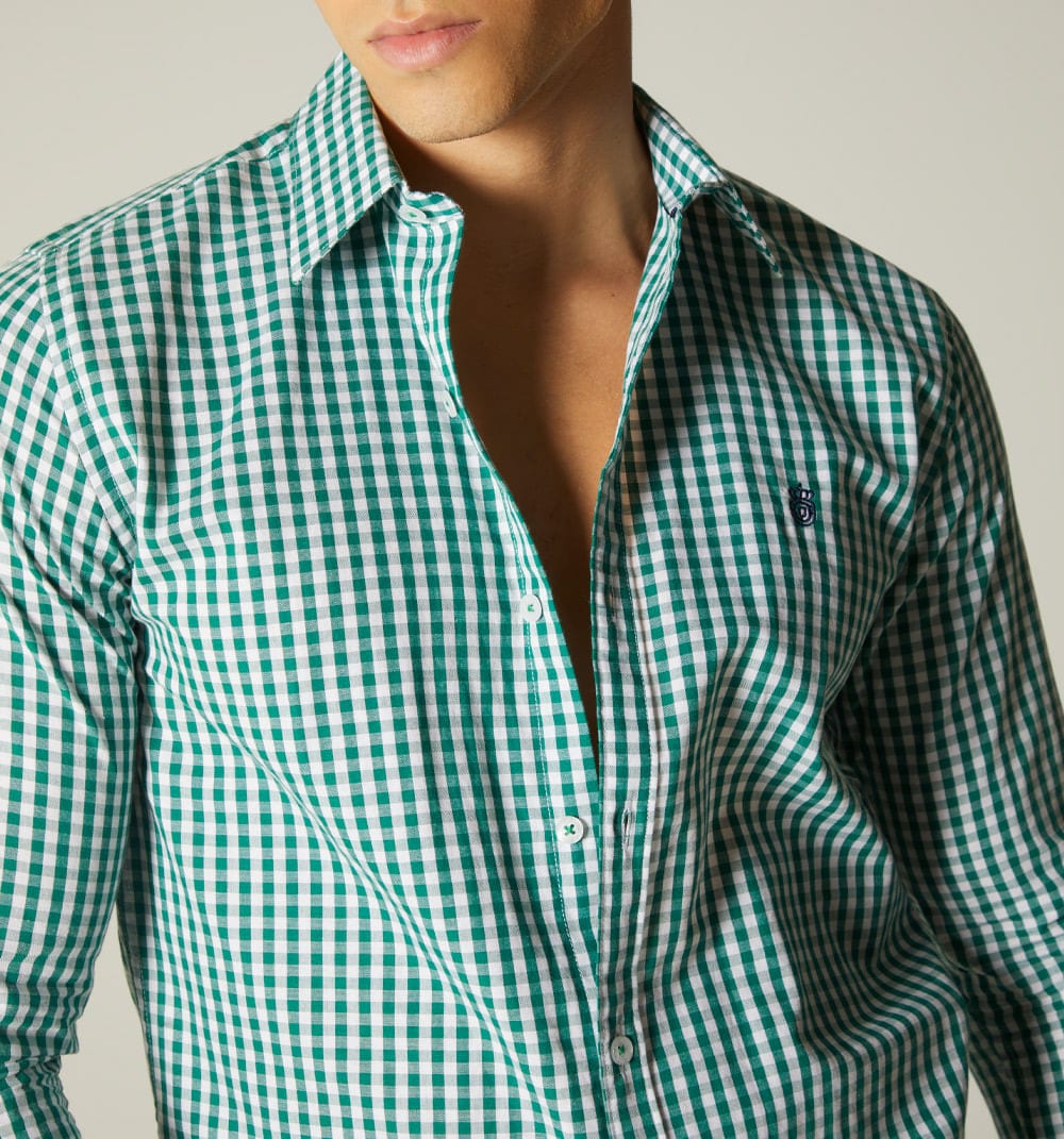 Camisa para hombre de cuadros - imagen 2