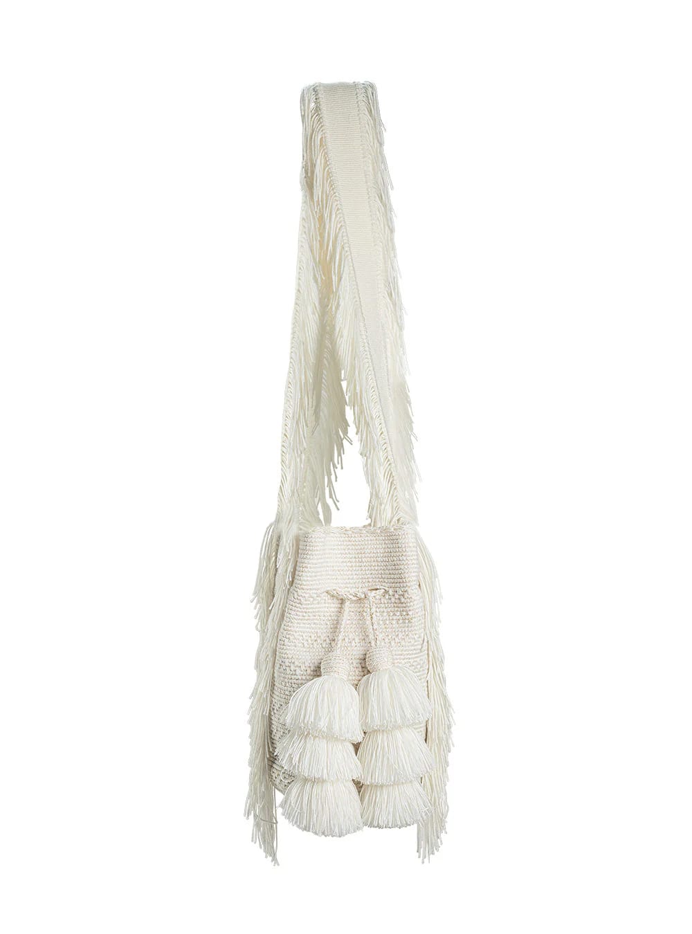 Mochila Wayuu Kamsa Basic Pearl - imagen 2