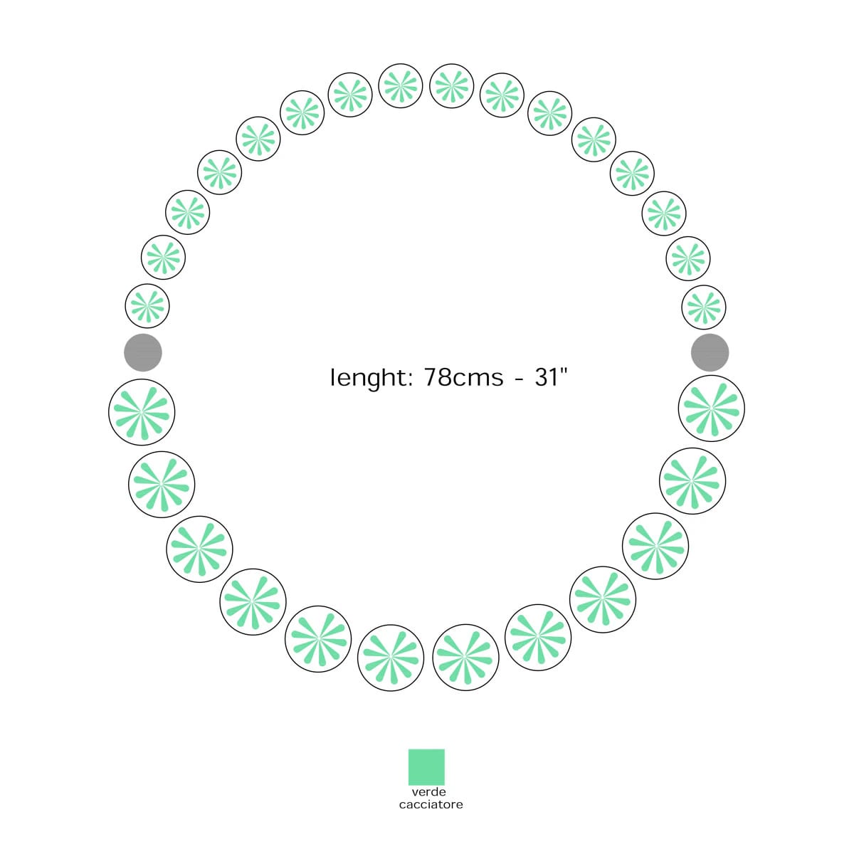 COLLAR LARGO 2 ESFERAS - imagen 4