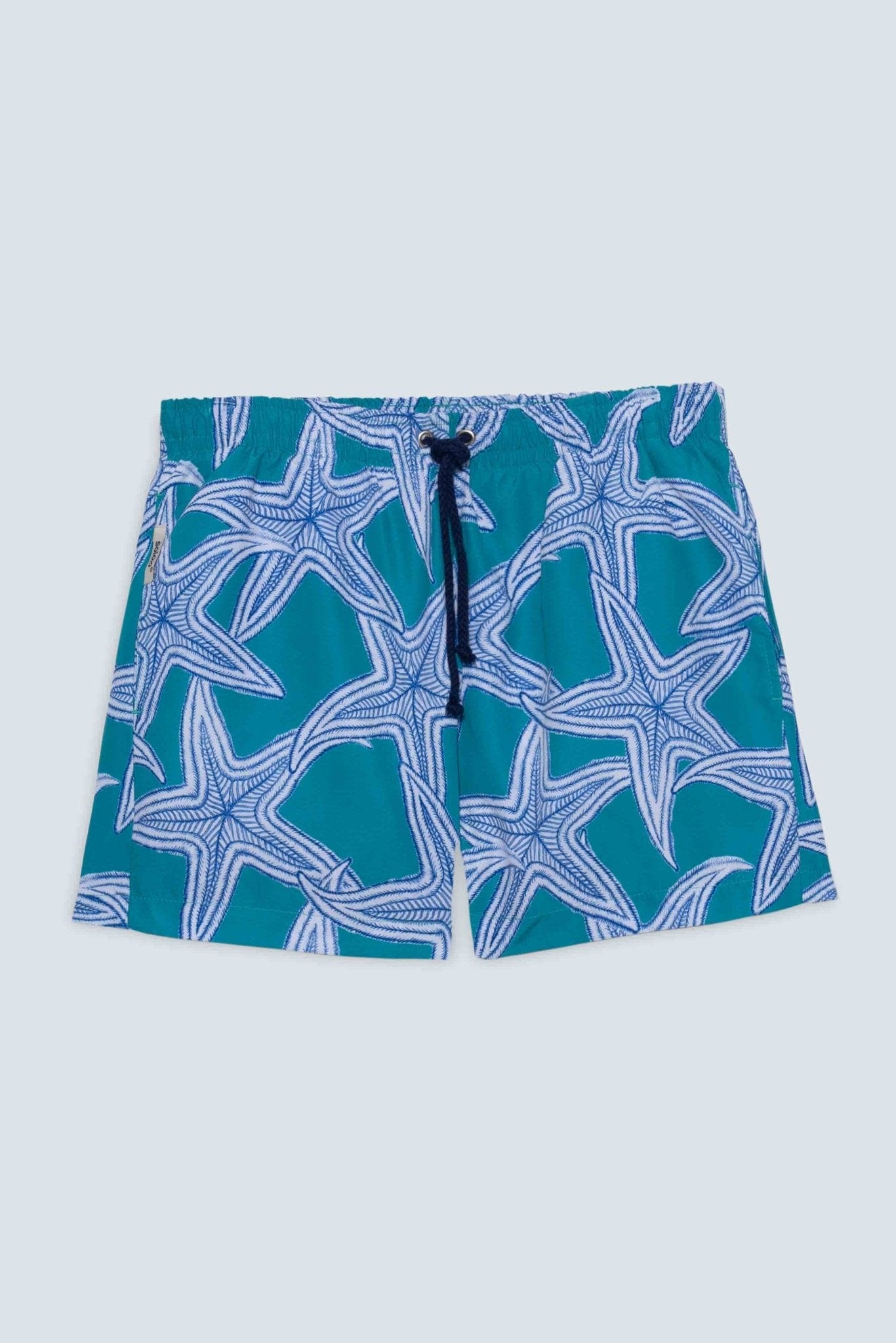 Men's star green swim trunk - imagen 1