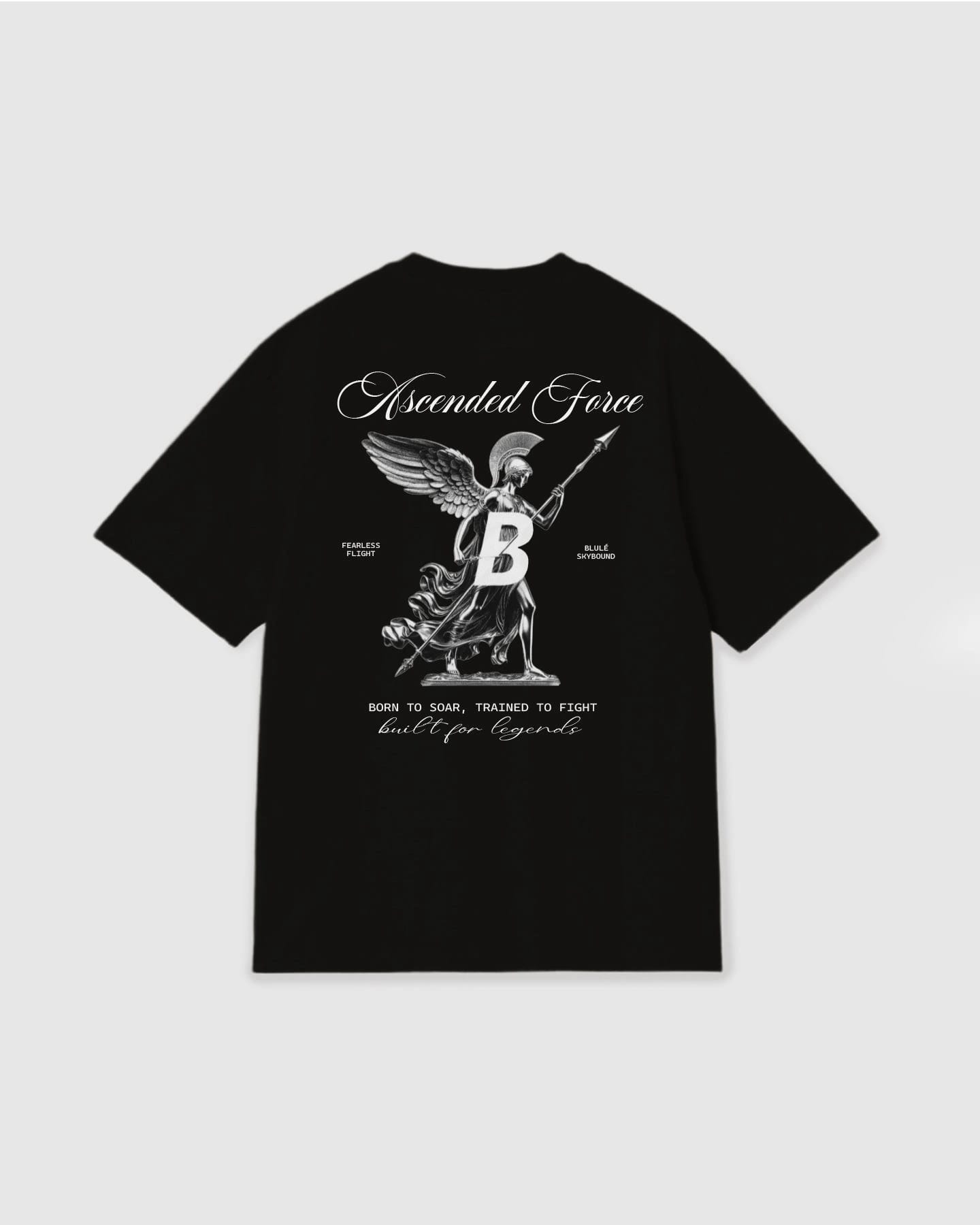 Oversized T Shirt Ascended Force Black - imagen 1