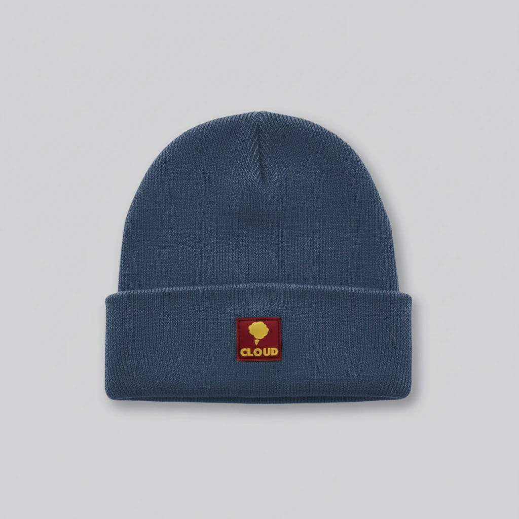Beanie clásico azul steel - imagen 1