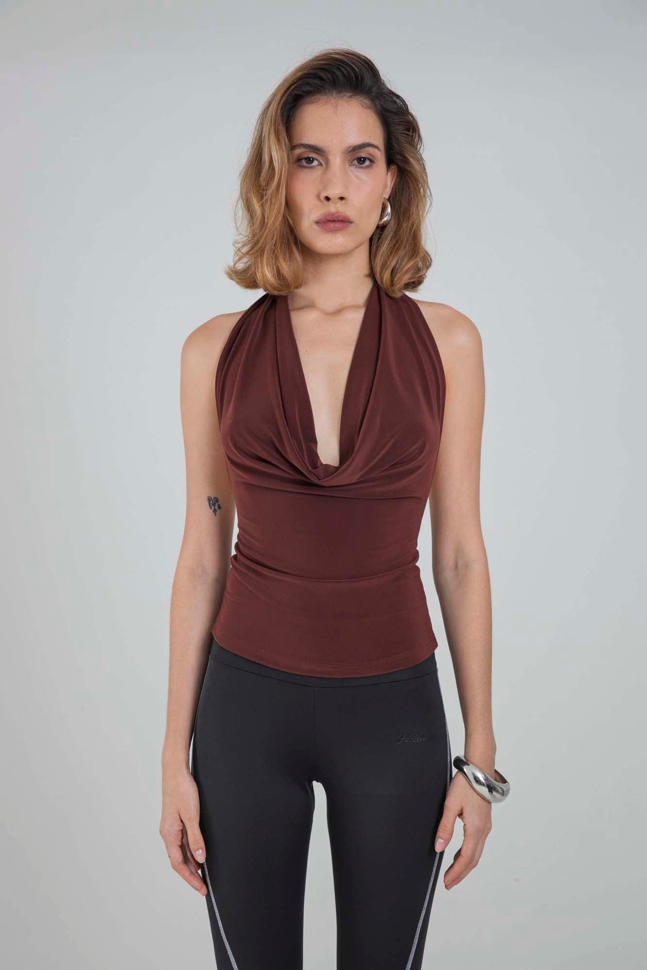 OPHELIA BROWN TOP - imagen 5
