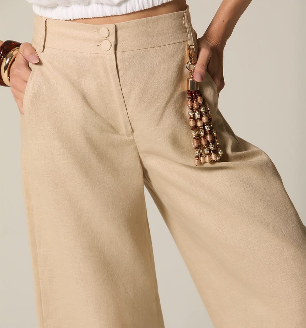 Pantalon tiro alto culotte - imagen 8