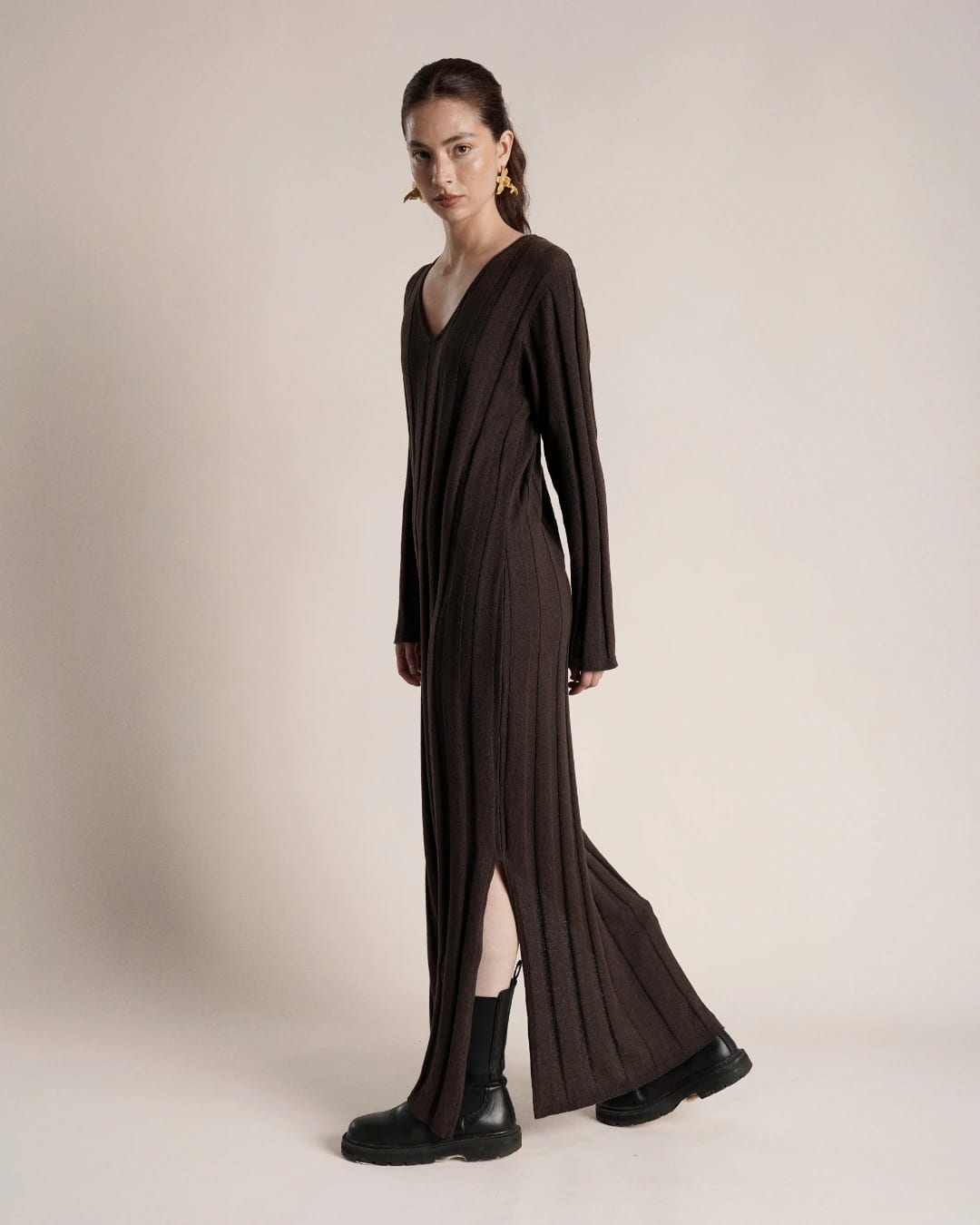 Vestido laguna Chocolate - imagen 2