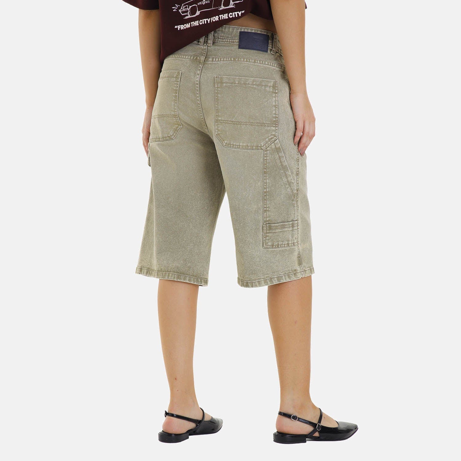 Classic Fit Jort Olive - imagen 15