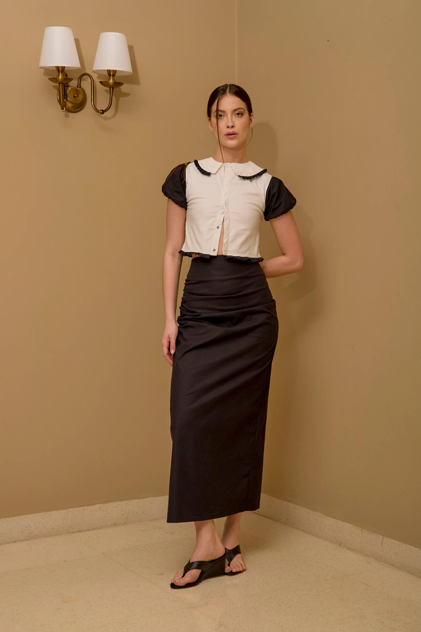 Falda Cambridge Negro - imagen 7