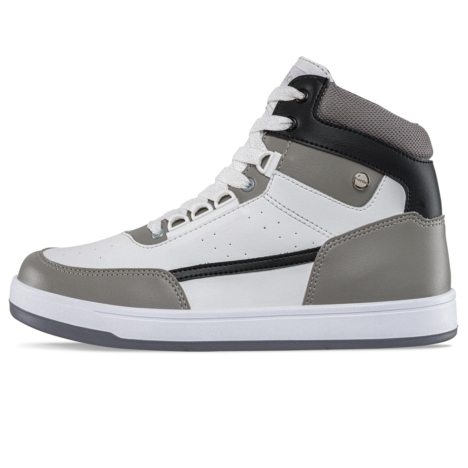 Tenis Urbanos Saitama Blanco-Gris Croydon para Hombre - imagen 2