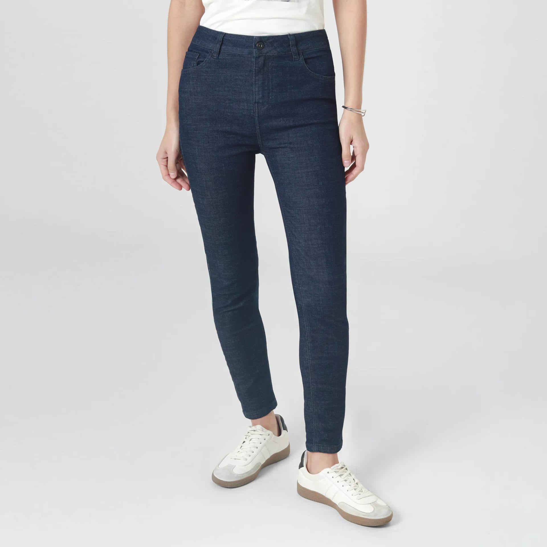 Jean Tiro Medio Bota Skinny - imagen 4