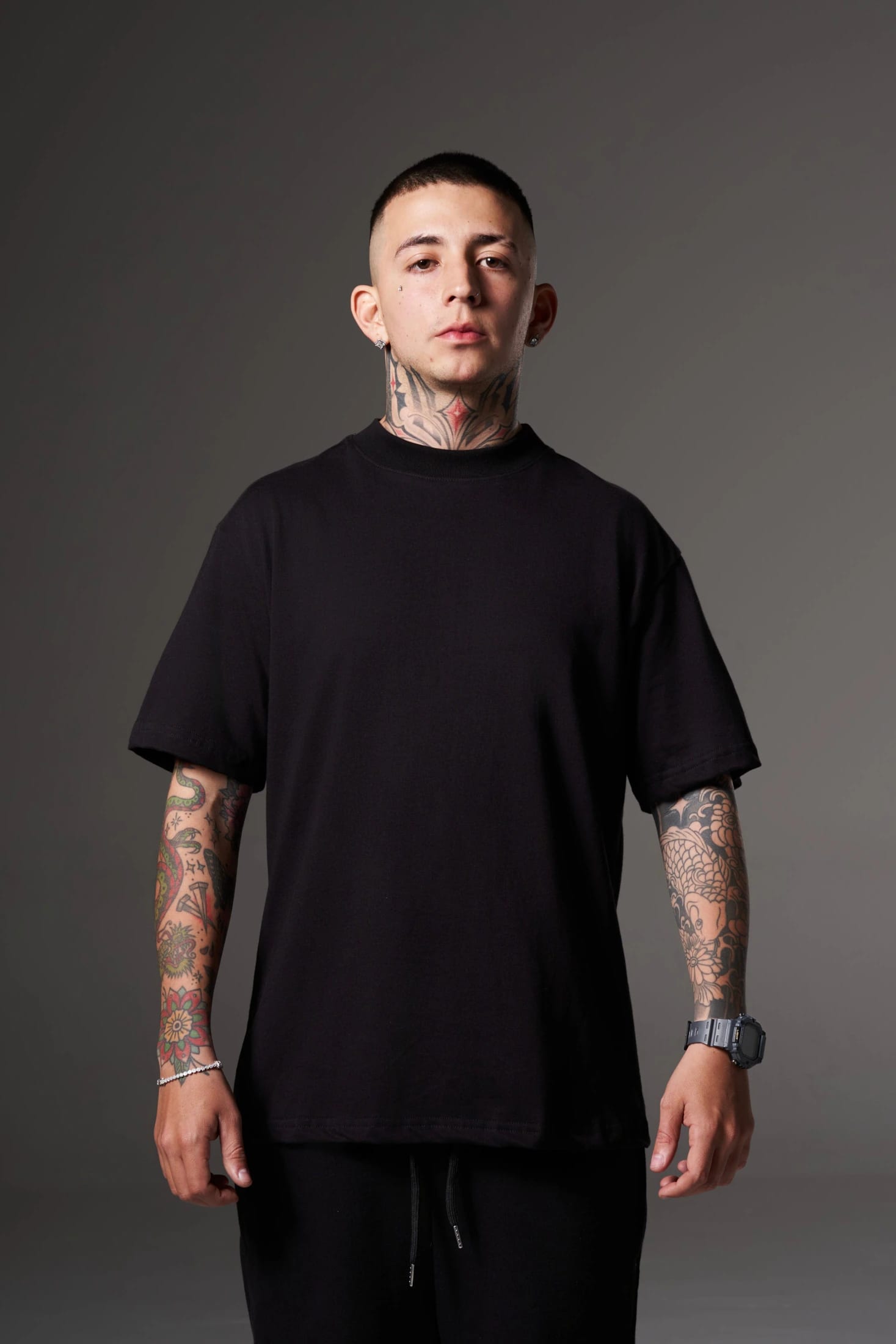 BLANK NEGRO 250 GSM 100% ALGODON - imagen 2