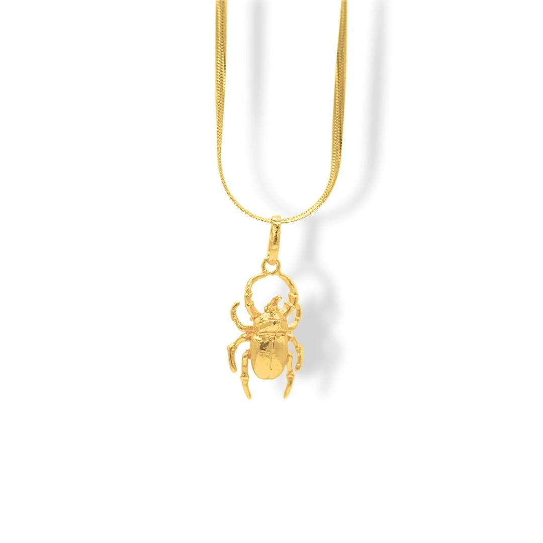 Cadena con escarabajo rinoceronte mediano - imagen 2
