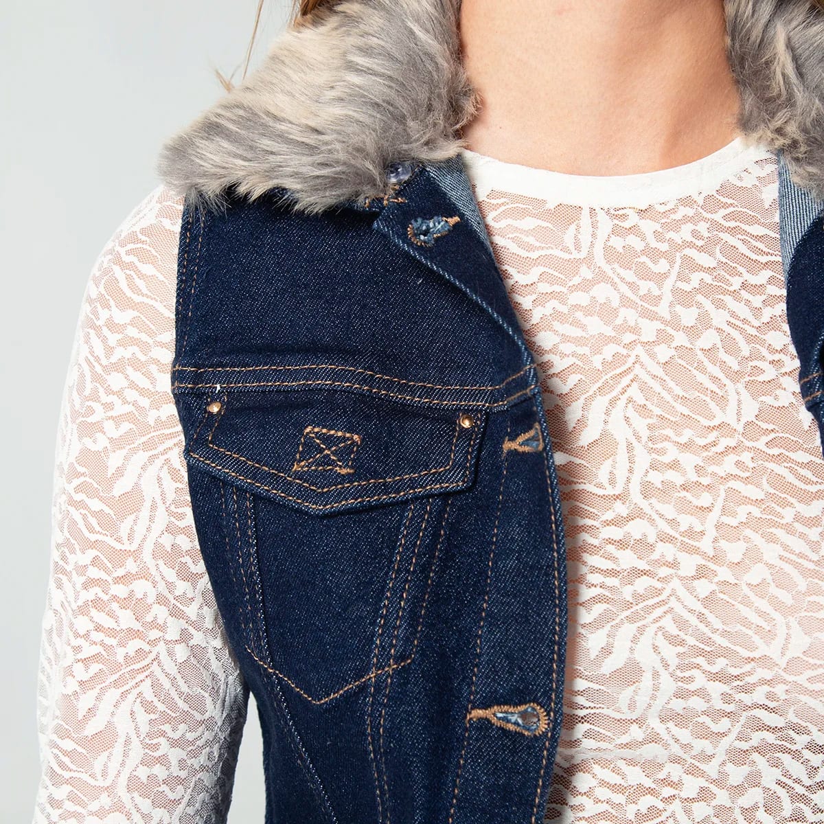Chaleco Denim Slim Laving - imagen 6