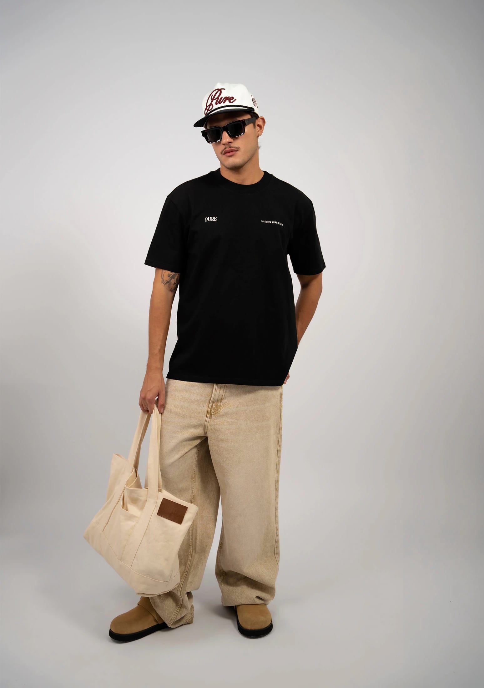 Pure Black Regular T-Shirt - imagen 3