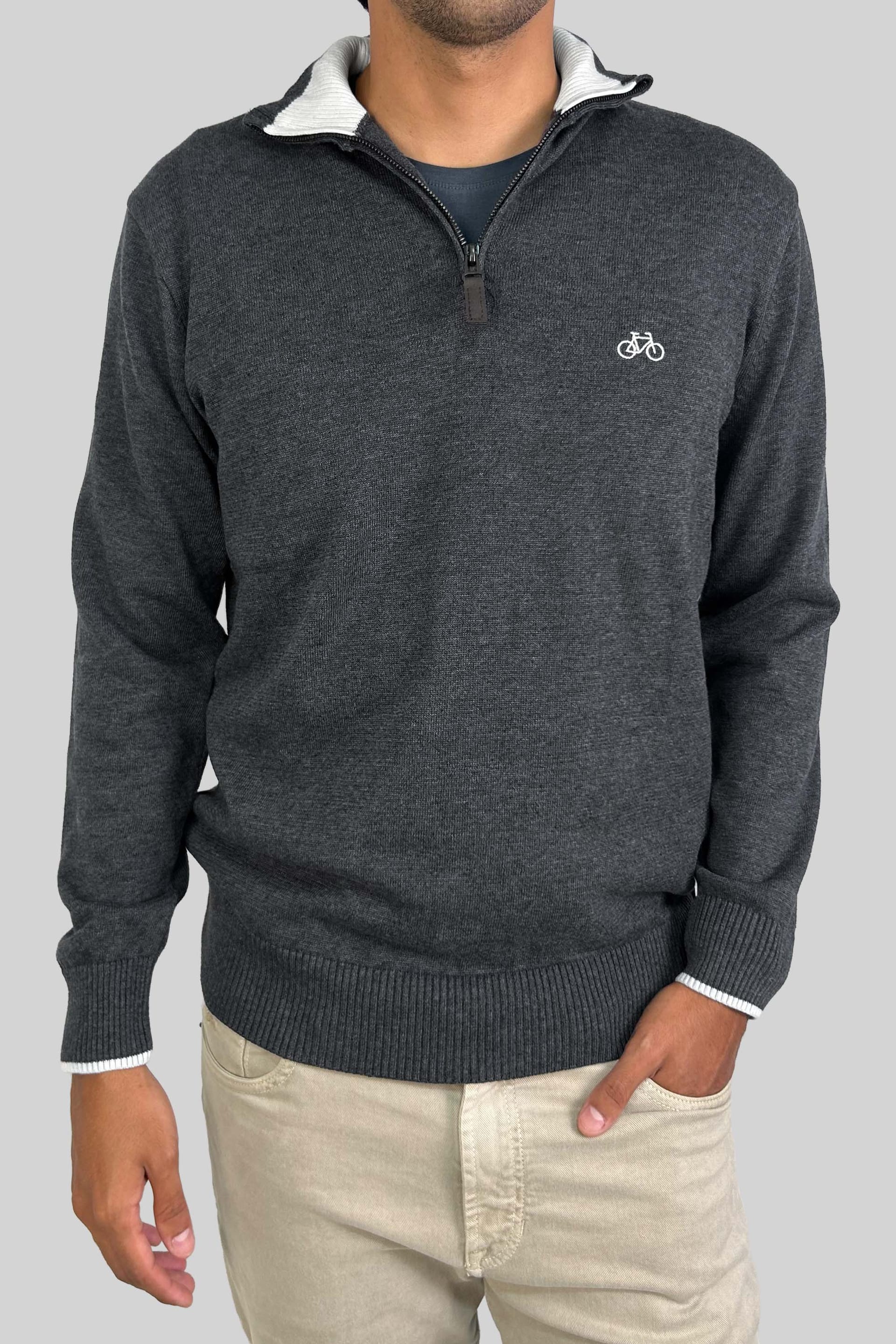 SACO HALF ZIP RATÓN - imagen 1