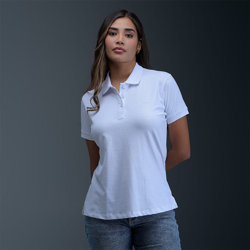 Polo Blanco Mujer - imagen 1
