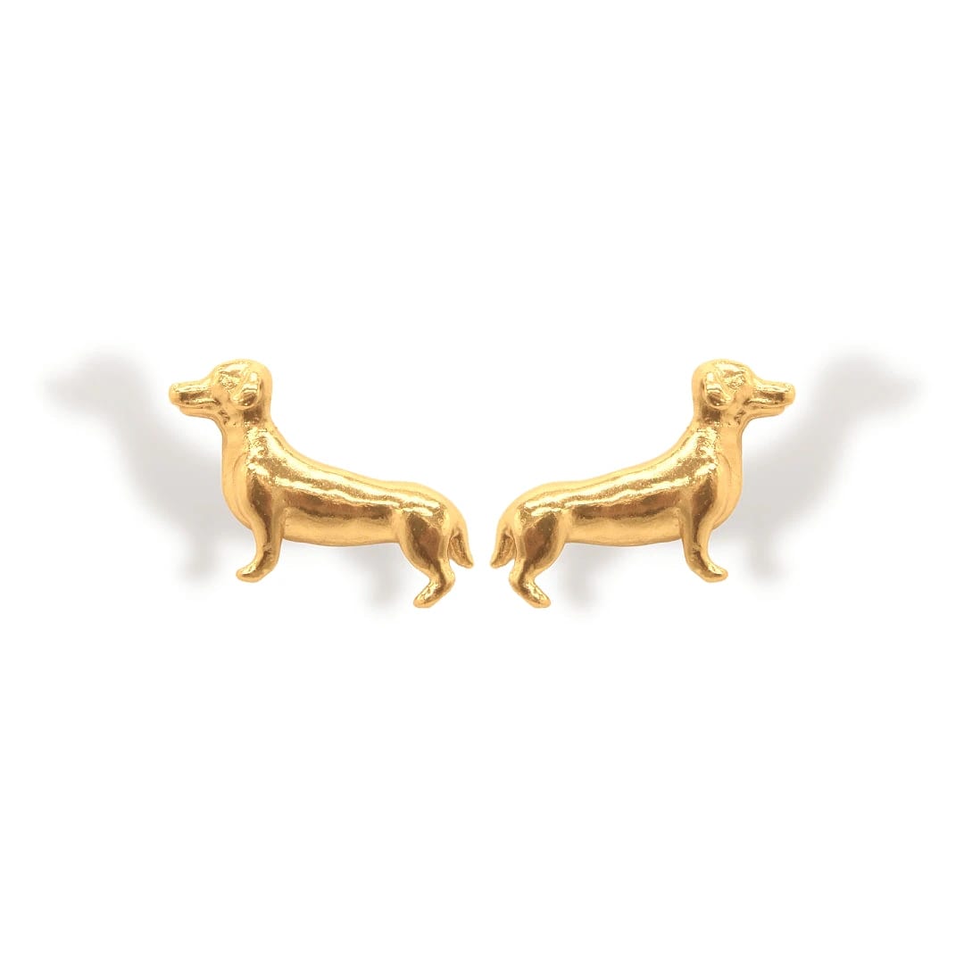 Aretes de Perros Salchichas - imagen 1