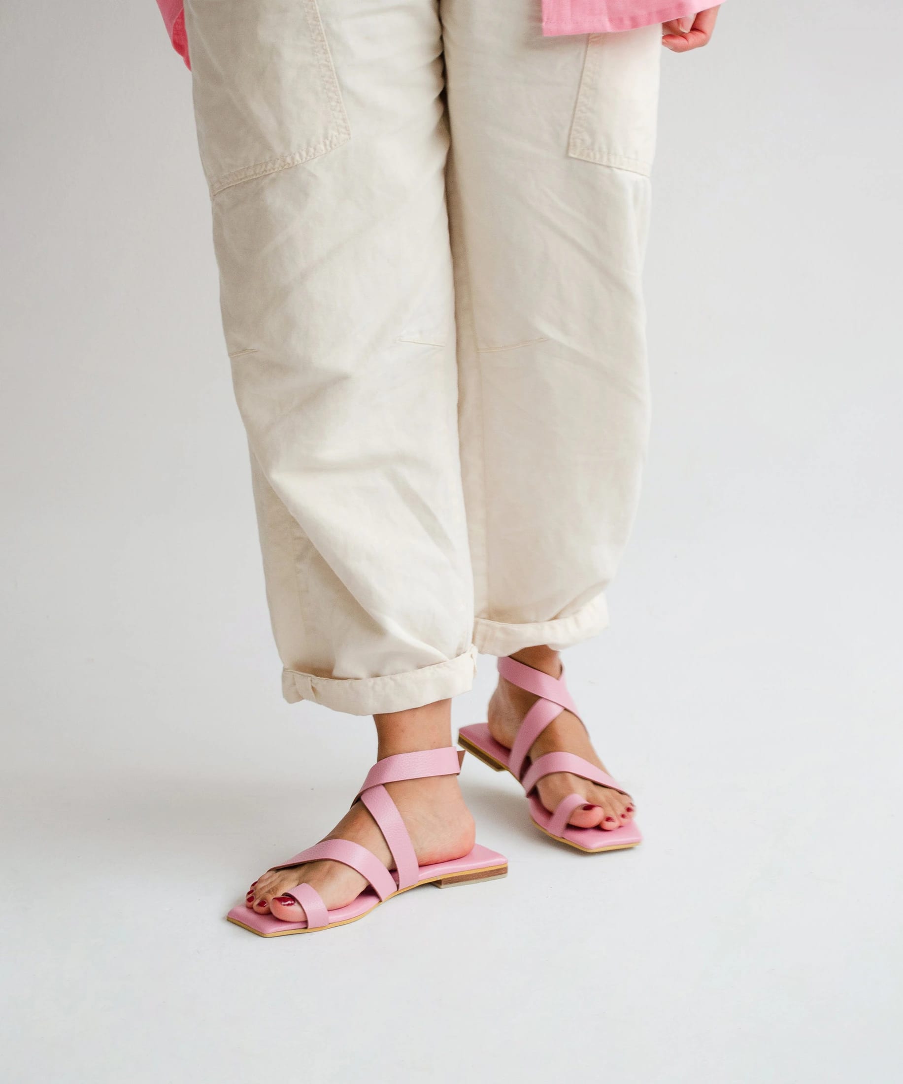The Cora Sandal - Pink Lemonade - imagen 4