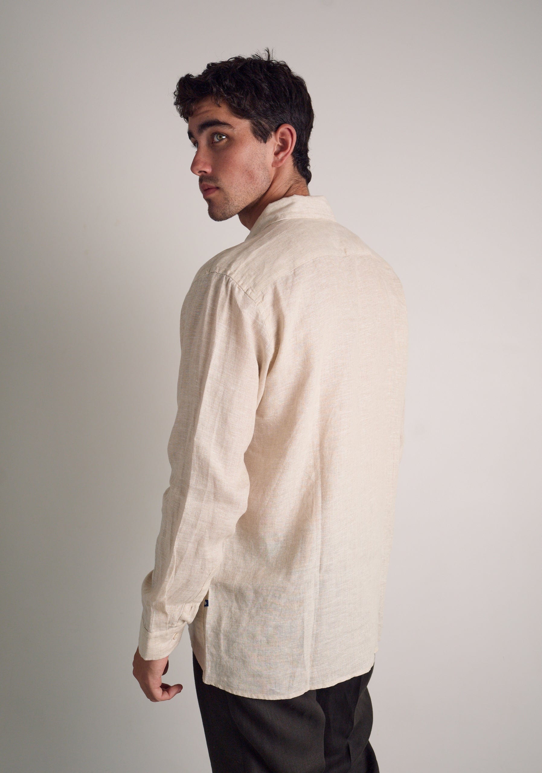 Camisa H Cachao Guayabera Avena - imagen 5