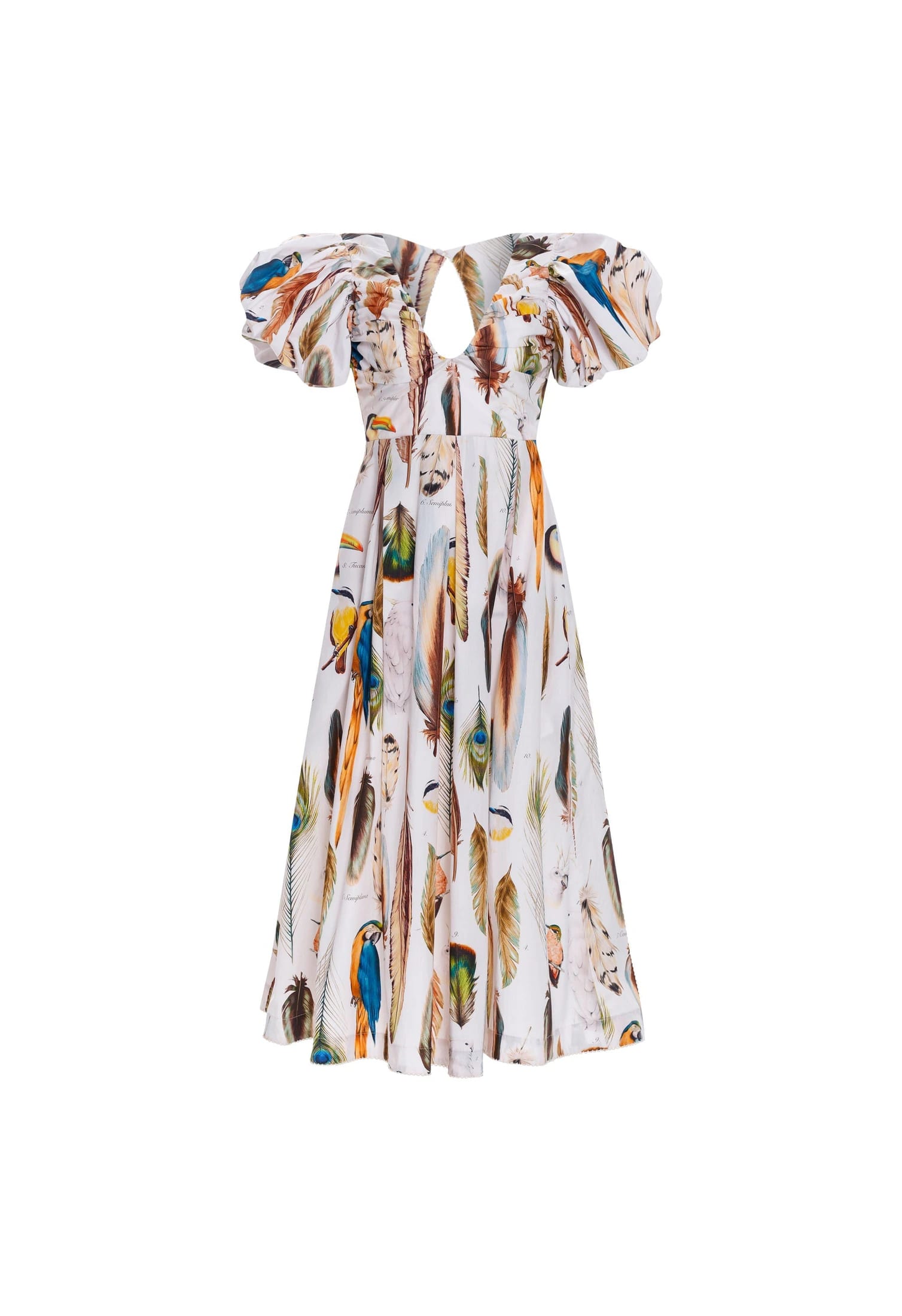 Chontaduro Pluma Midi Dress - imagen 4