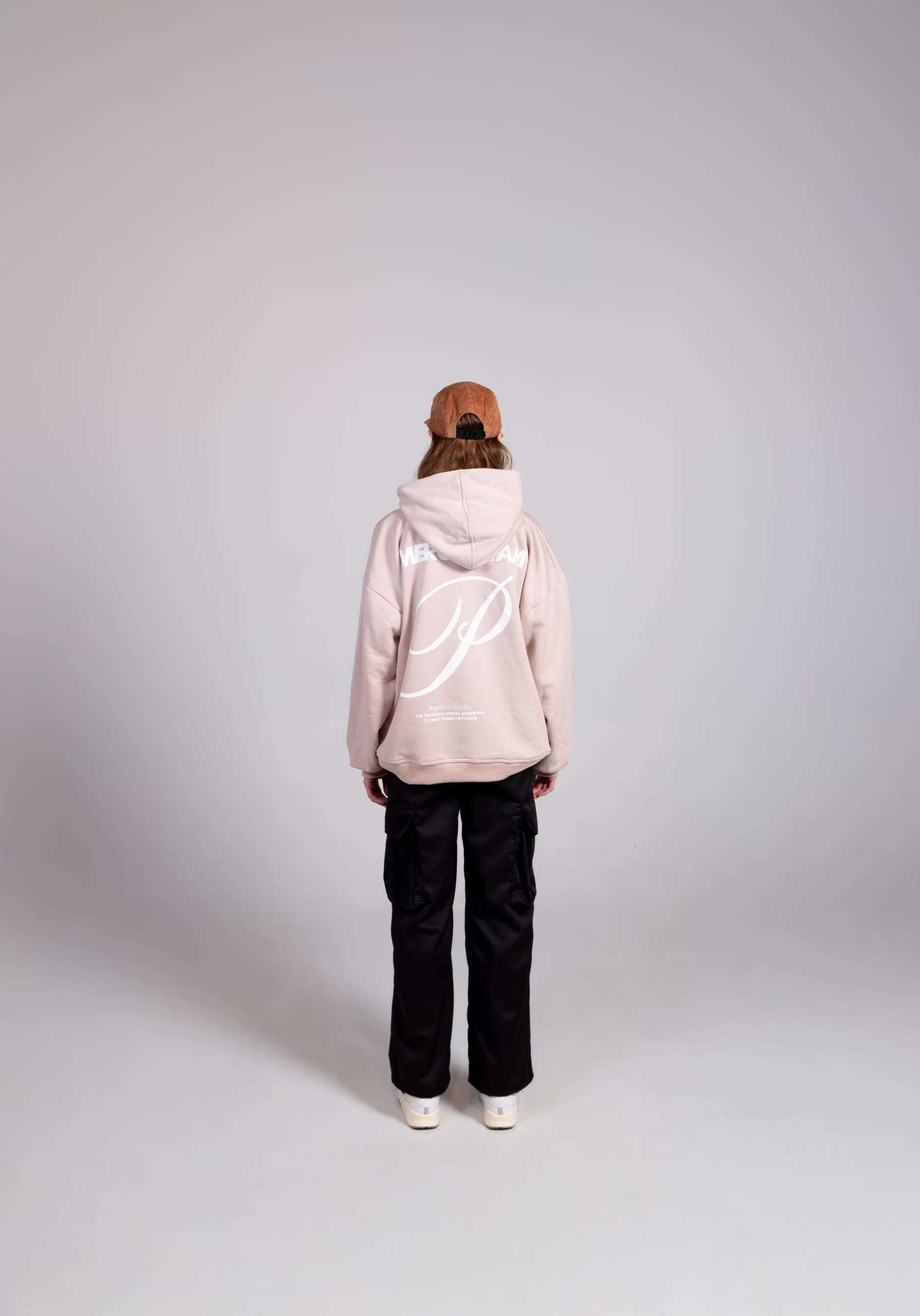 Hoodie Oversize Beigie - imagen 2