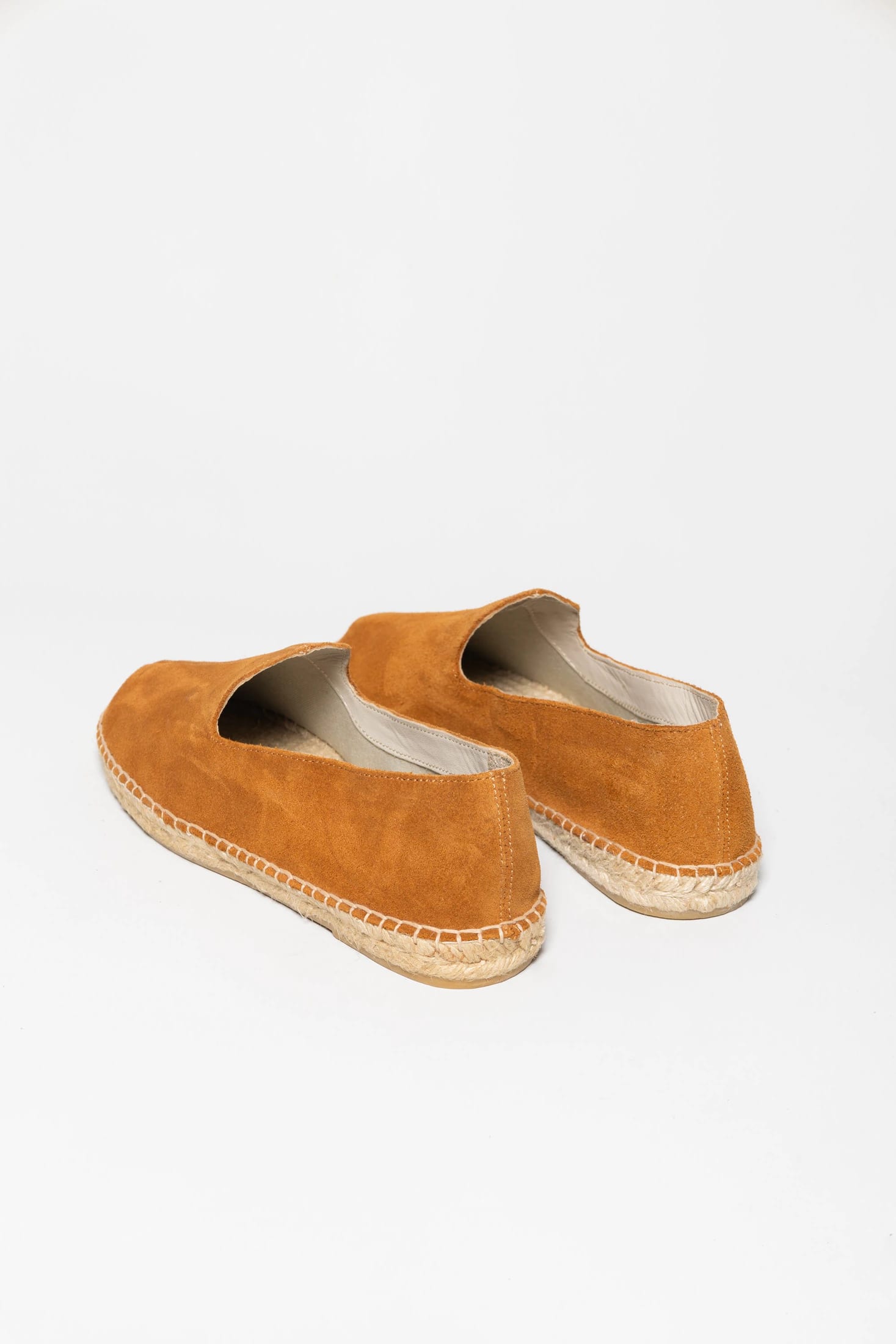 Men's leather espadrille camel - imagen 3