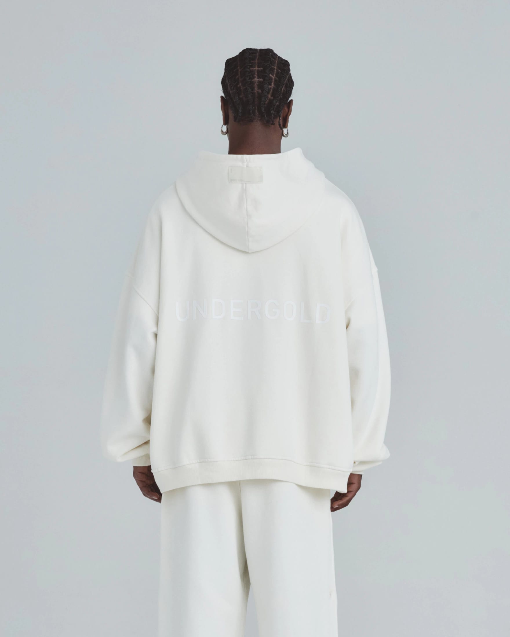 Line Basic Hoodie White - imagen 7
