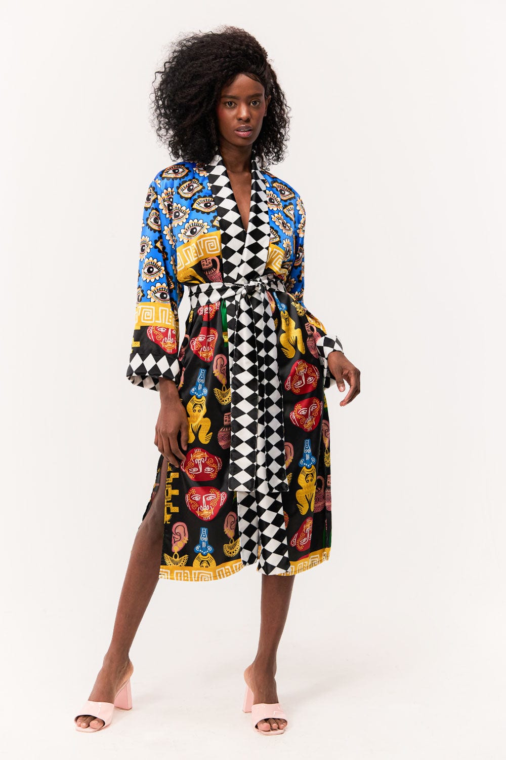 Bata-Kimono Unisex / Sentido Precolombino - imagen 2