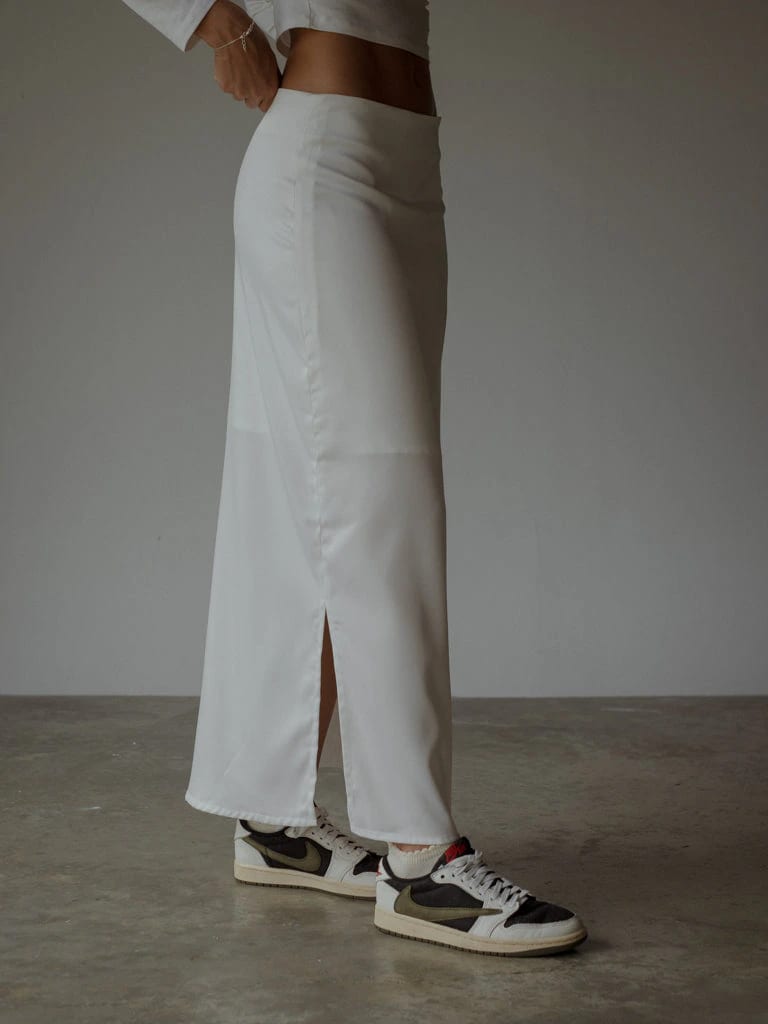 LONG CORE SKIRT  - SOFT WHITE - imagen 11