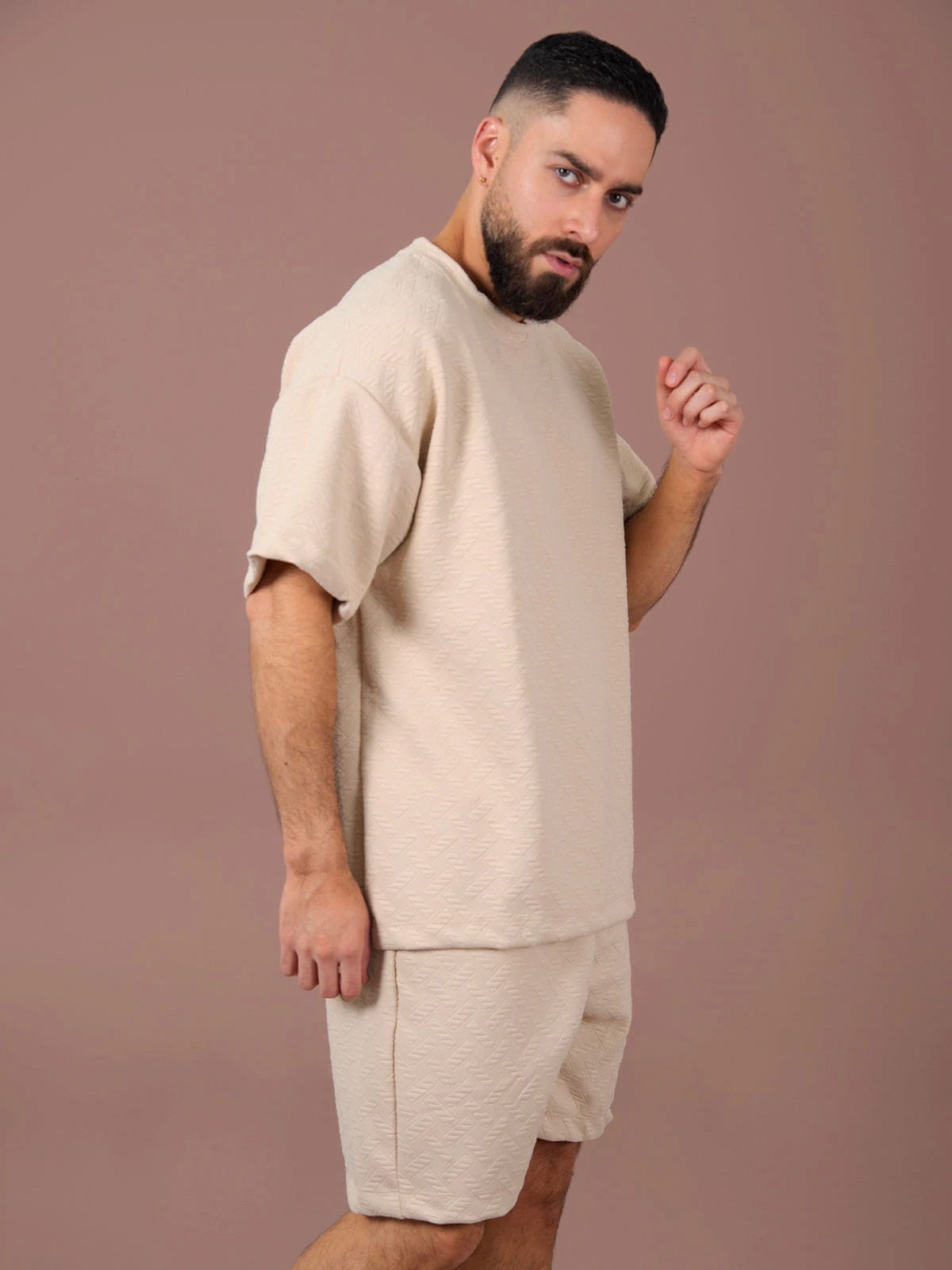 set mucura hombre beige - imagen 3