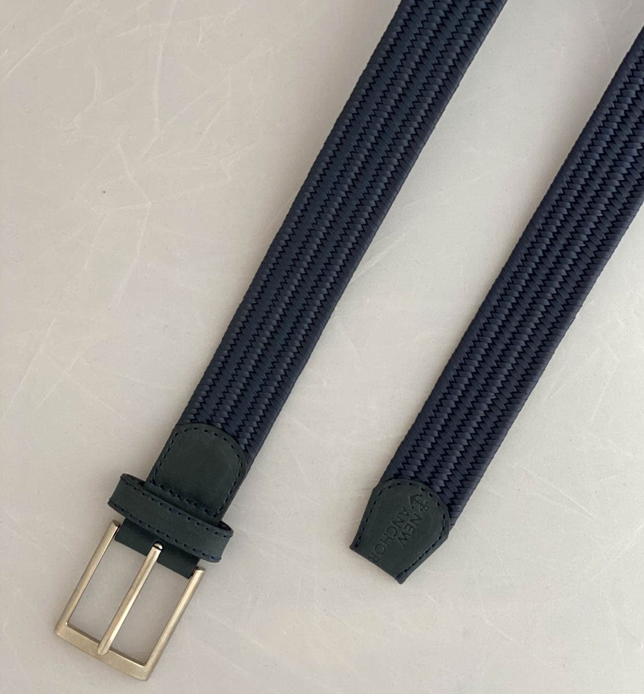 Blue Leather Belt - imagen 2