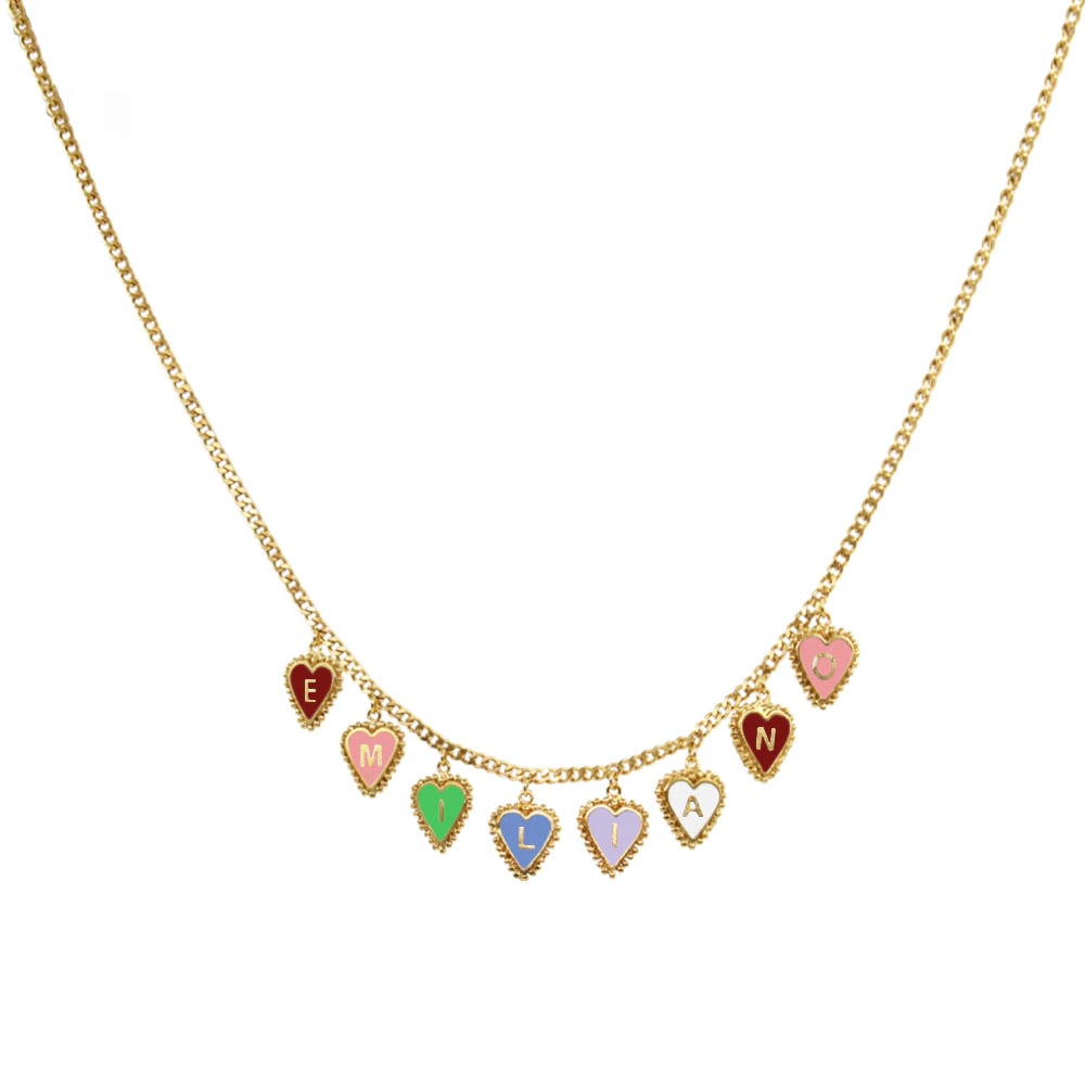 PreOrder Cadena 8 Letras Heart - imagen 1